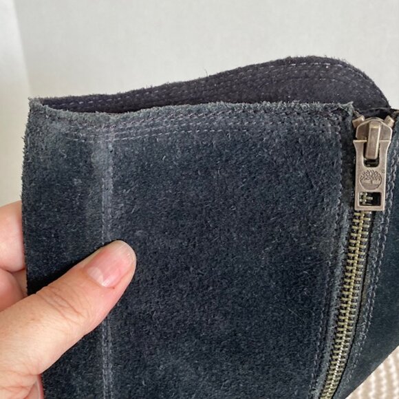 Timberland Earthkeepers Waterproof Tall Black Leather Suede Boots Style 17639 - Picture 7 of 13